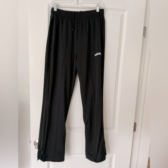 Vintage 2001 Adidas Men’s Track Pants Sz M – Velvet Trim, Y2K Retro - Picture 1 of 7